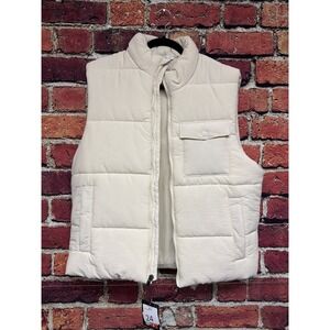 DSG Men's Lifestyle Vest - Light Sand - Durable water repellent - Size Med NWT